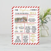 family year in review Christmas information update シーズンカード (スタンド正面)