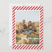 family year in review Christmas information update シーズンカード (裏面)