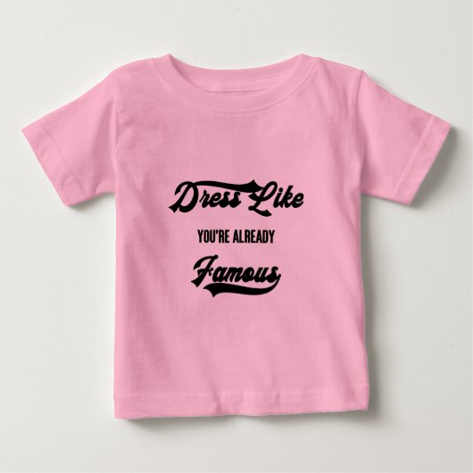 Famous ベビーTシャツ (正面)