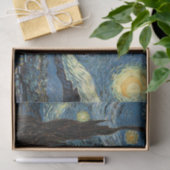 Famous art, Starry Night, Van Gogh 薄葉紙 (ギフト)