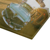 Famous Blue Swallow Motel on Route 66 カッティングボード (角)