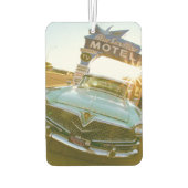 Famous Blue Swallow Motel on Route 66 カーエアーフレッシュナー (裏面)