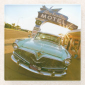 Famous Blue Swallow Motel on Route 66 ガラスコースター (正面)