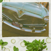 Famous Blue Swallow Motel on Route 66 キッチンタオル (折り畳み)