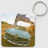 Famous Blue Swallow Motel on Route 66 キーホルダー (裏面)