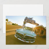 Famous Blue Swallow Motel on Route 66 サンキューカード (正面/裏面)