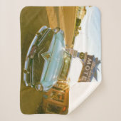 Famous Blue Swallow Motel on Route 66 シェルパブランケット (正面)