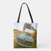 Famous Blue Swallow Motel on Route 66 トートバッグ (裏面)