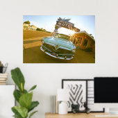 Famous Blue Swallow Motel on Route 66 ポスター (ホームオフィス)