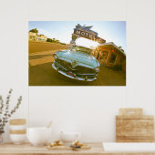 Famous Blue Swallow Motel on Route 66 ポスター (キッチン)