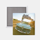 Famous Blue Swallow Motel on Route 66 マグネット (正面/裏面)