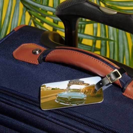 Famous Blue Swallow Motel on Route 66 ラゲッジタグ (正面インサイチュ3)