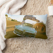 Famous Blue Swallow Motel on Route 66 ランバークッション (ブランケット)