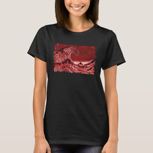 Famous Classic Great Ocean Wave Hokusai Special Tシャツ (正面)
