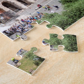 Famous Colosseum in Rome, Italy ジグソーパズル (側面)