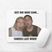 Famous Last Words Gamer Meme Mouse Pad マウスパッド (マウス)