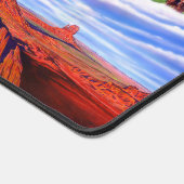 Famous Native Americans Indian Chiefs Painting デスクマット (コーナー)