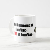 FamVac 2006のマグ コーヒーマグカップ (正面左)