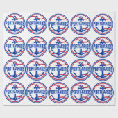  Fan articulo Beisbol Cuba Portuarios. ラッピングペーパー (フラット)