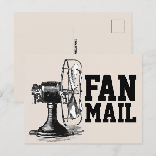 FAN MAILはがき ポストカード (正面/裏面)