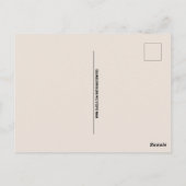 FAN MAILはがき ポストカード (裏面)