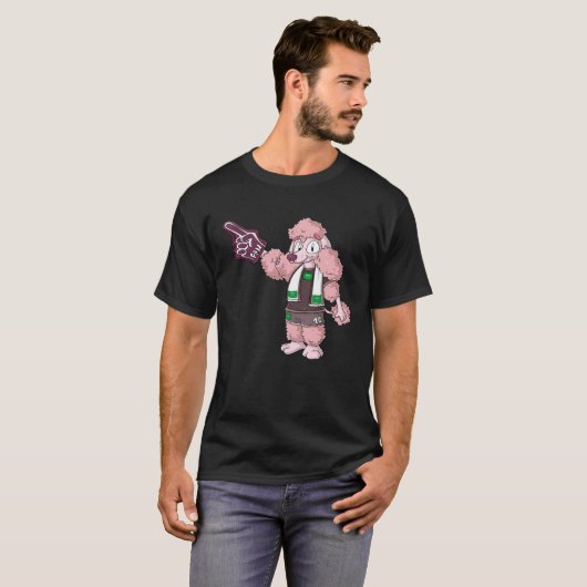 Fan Poodle Saudi Arabia Tシャツ (正面フル)