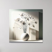 Fan-Shaped Floral Structure キャンバスプリント (正面)