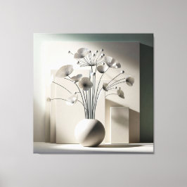 Fan-Shaped Floral Structure キャンバスプリント