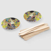 Fan with Gustavクリムト ハンドファン (組立なし)