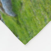 Fanadのヘッド灯台|ドニゴール、アイルランド フリースブランケット (角)