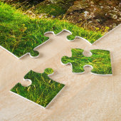 Fanad Head Lighthouse Coastal Ireland Art Print ジグソーパズル (側面)