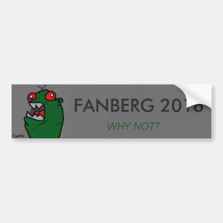 FANBERG 2016のバンパーステッカー バンパーステッカー