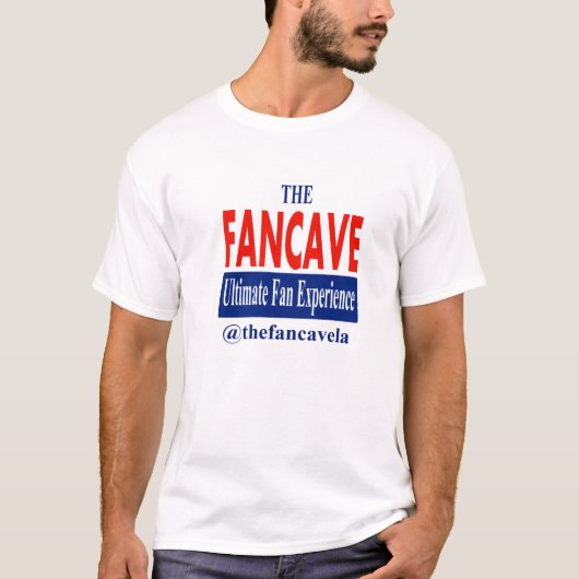 Fancaveの男性ティー Tシャツ (正面)
