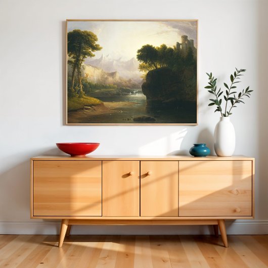 Fanciful Landscape by Thomas Doutty ポスター