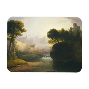 Fanciful Landscape by Thomas Doutty マグネット