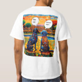 Fancy a pint tシャツ (裏面)