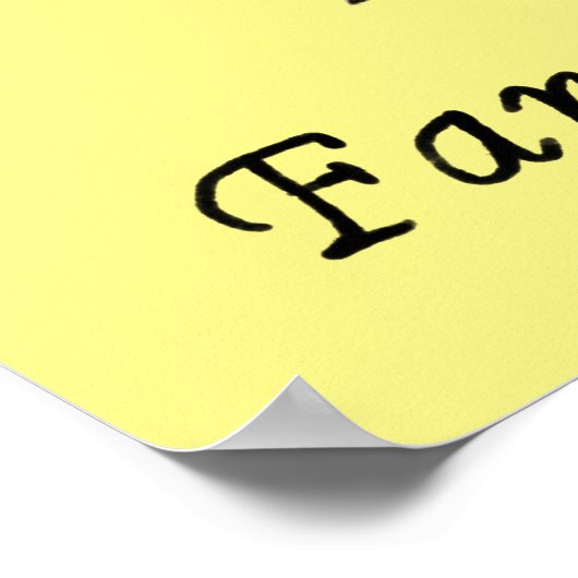 Fancy a Tart Funny Quirky Lemon Meringue Pie Art ポスター (角)