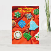 Fancy a tasty nibble for Christmas? カード (正面)