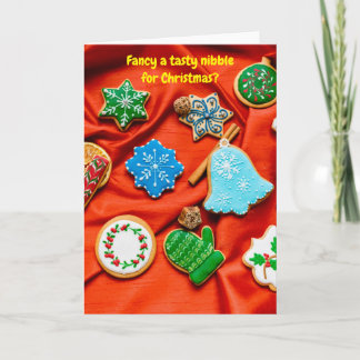Fancy a tasty nibble for Christmas? カード