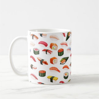 Fancy Asian Sushi Mug コーヒーマグカップ