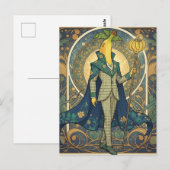 Fancy Banana in a Checkered Suit ポストカード (正面/裏面)