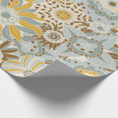 Fancy Bold Flowers ラッピングペーパー (角)
