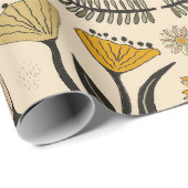 Fancy Butterflies and Flowers 3 ラッピングペーパー (ロールコーナー)