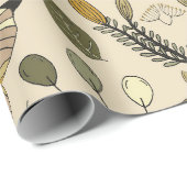 Fancy Butterflies and Flowers 4 ラッピングペーパー (ロールコーナー)