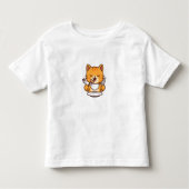 Fancy Cat Dining - T-Shirt トドラーTシャツ (正面)