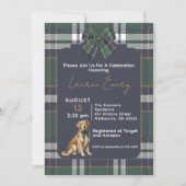 Fancy Dog R.L. inspired theme invitation 招待状 (正面)