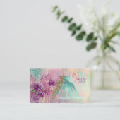 Fancy Dresses Tailor Abstract Glitter 名刺 (スタンド正面)