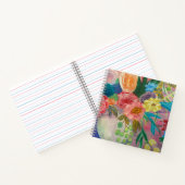 Fancy Floral spiral notebook ノートブック (内部)