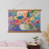 Fancy Floral wall hanging 吊り下げ型タペストリー (寝室)