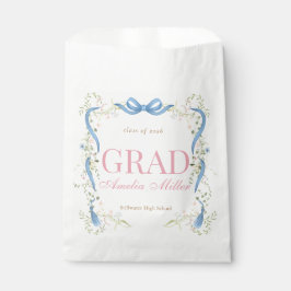 Fancy Florals Graduation フェイバーバッグ